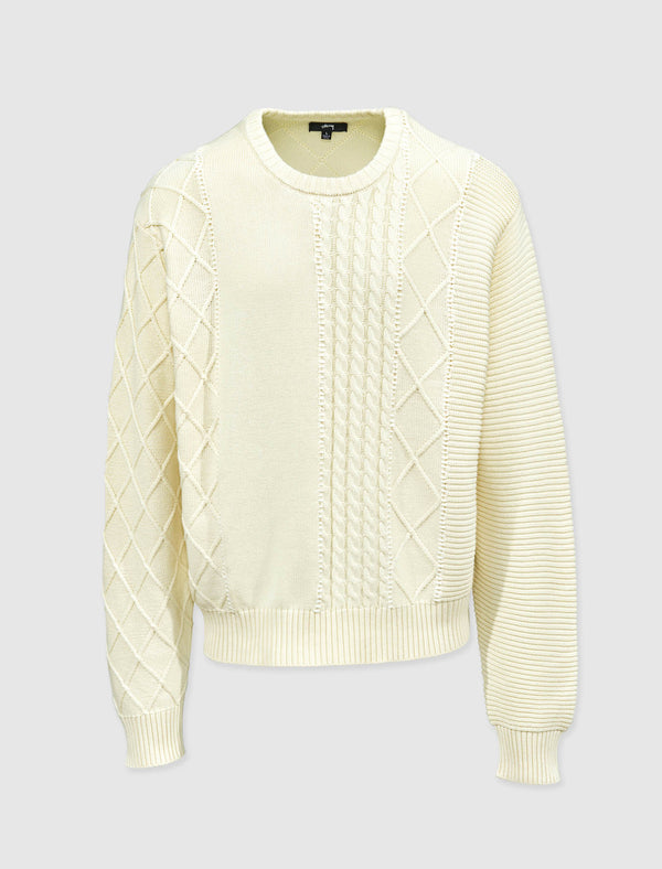 PATCHWORK SWEATER