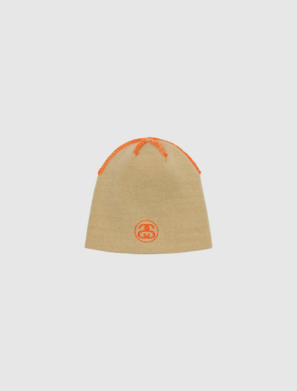 EXPOSED STITCH SKULLCAP