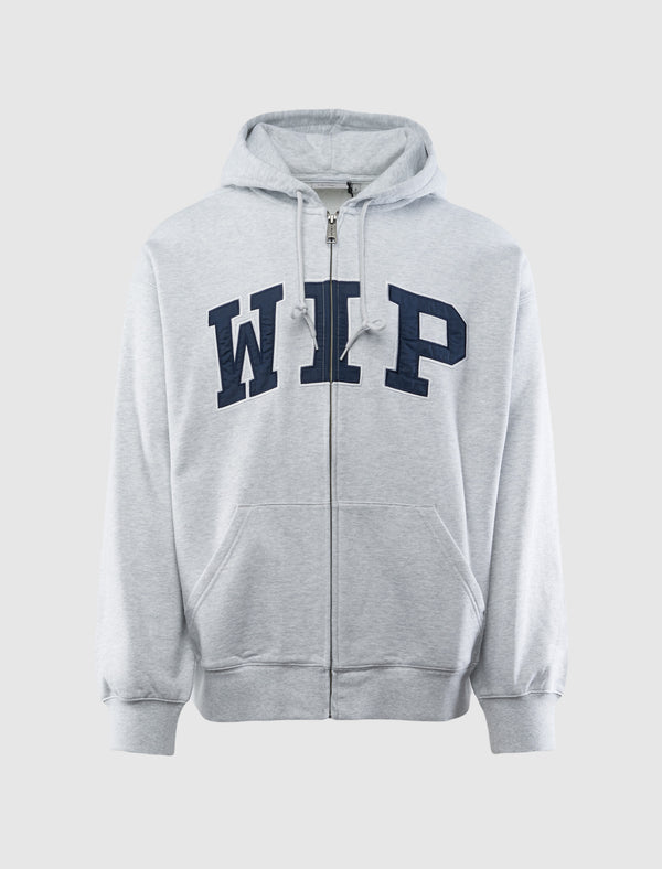 HOODED SWEAT JACKET